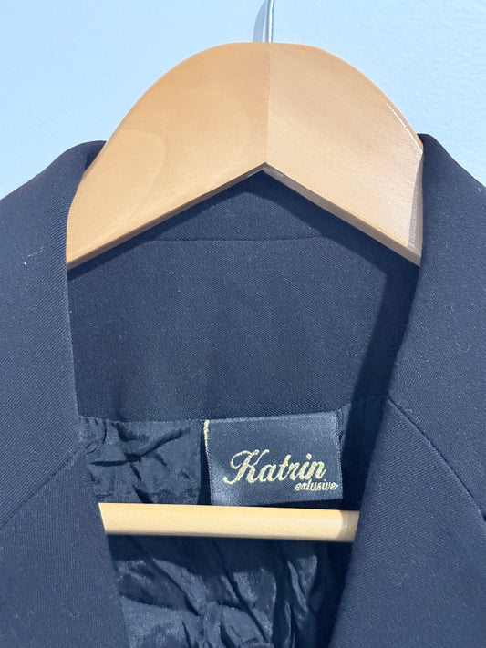 Katrin Exclusive Size 38 | U/Arm to U/Arm 44cm Black Blazer