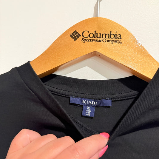 Kiabi Size XS Long-Sleeved Crop Top