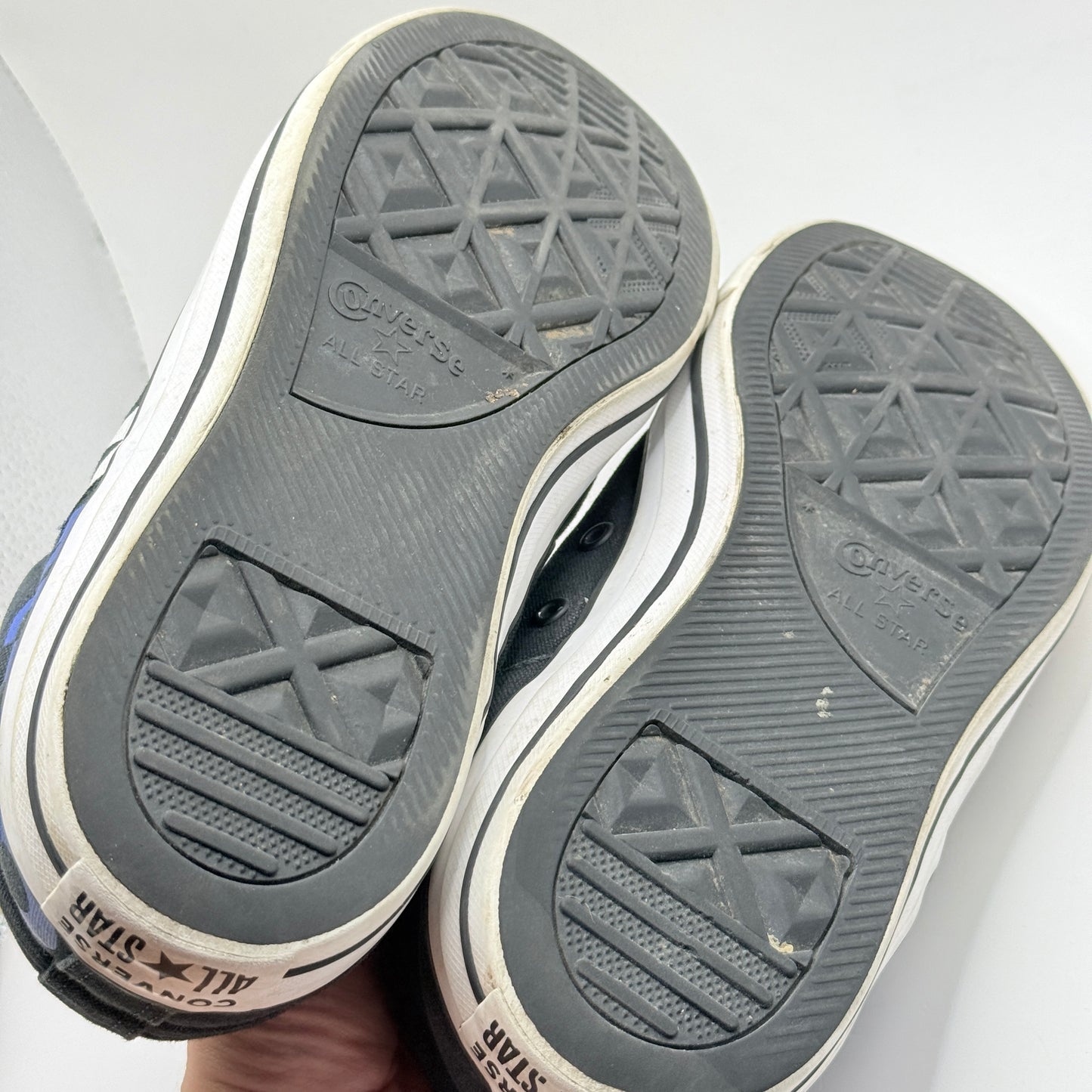 Converse All Star Black Low Top Sneakers Mens US 9 Womens US 11