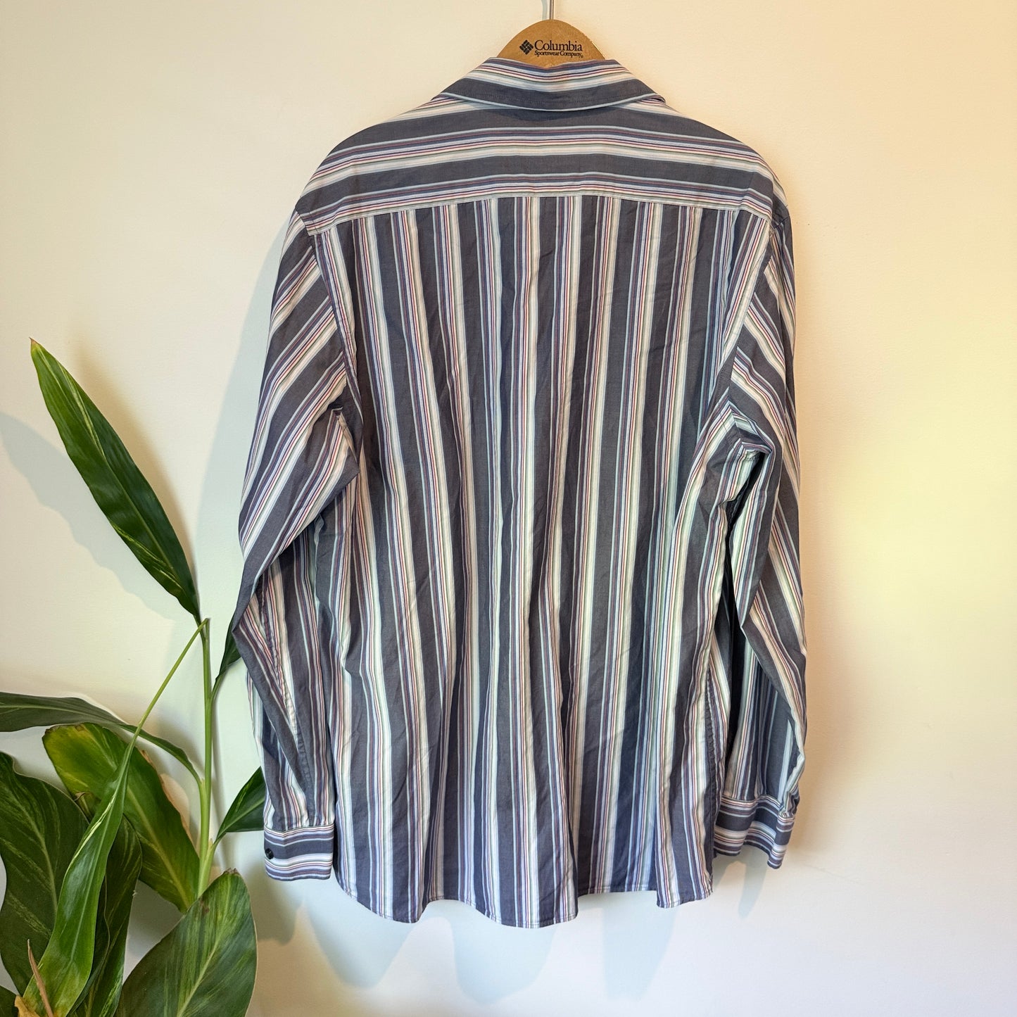 Charter Club Slim Fit Stripe Shirt – Size XL