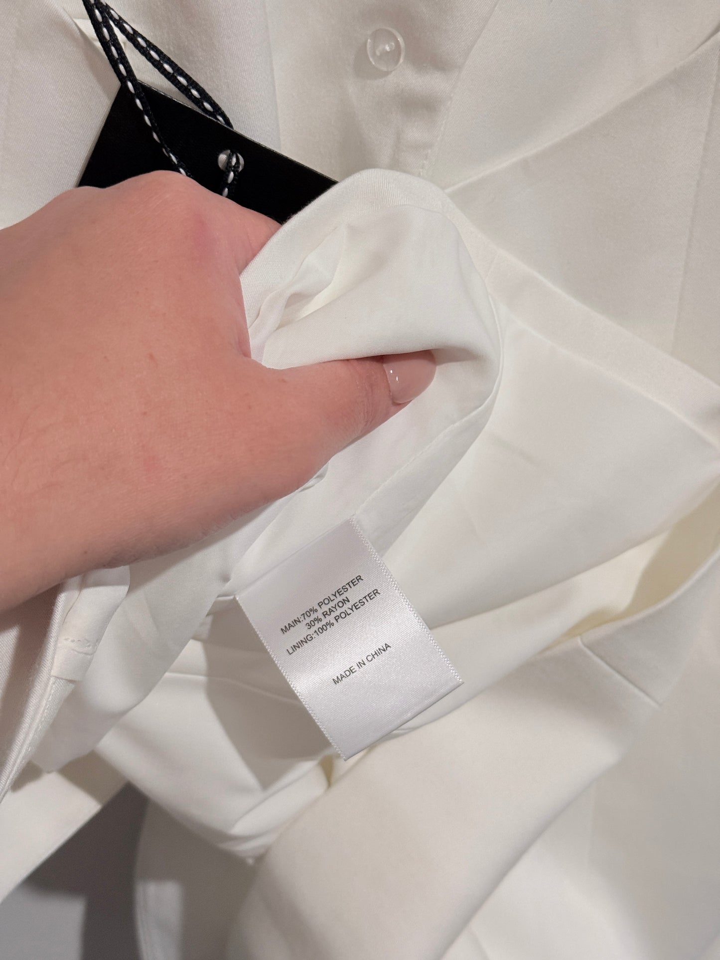 Aje Overture Cutout Blazer White Size 10