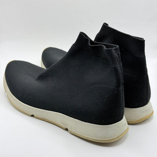 Vince Black Knit Sock Sneakers Size 14
