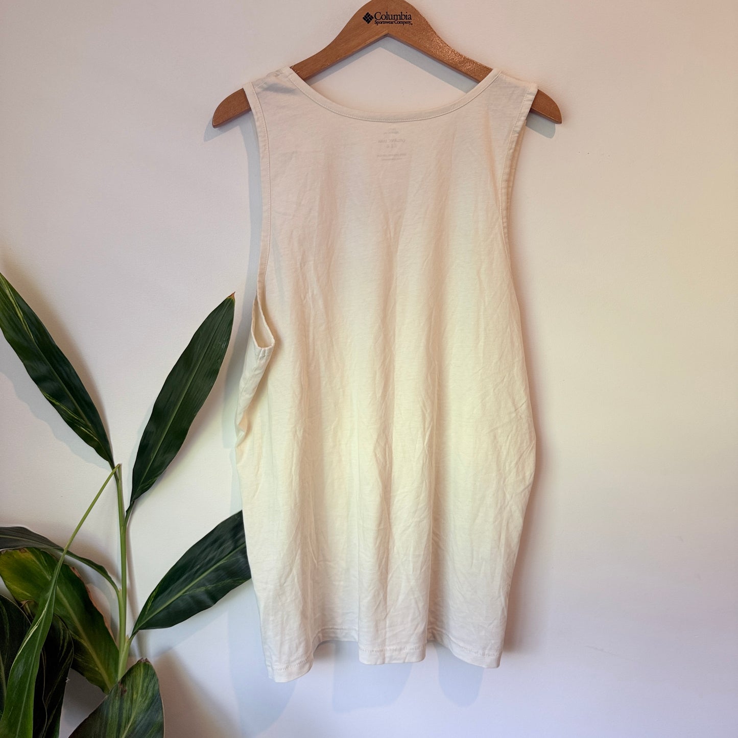 Cotton On Organic Tank – Cream – Size L