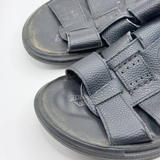 Rocket Men Comfortevole Black Sport Sandals - Size 43