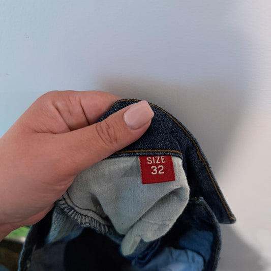 Esprit Size 32 Straight-Leg Denim Jeans