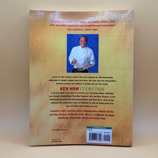 Ken Hom Cooks Thai by Ken Hom (signed)