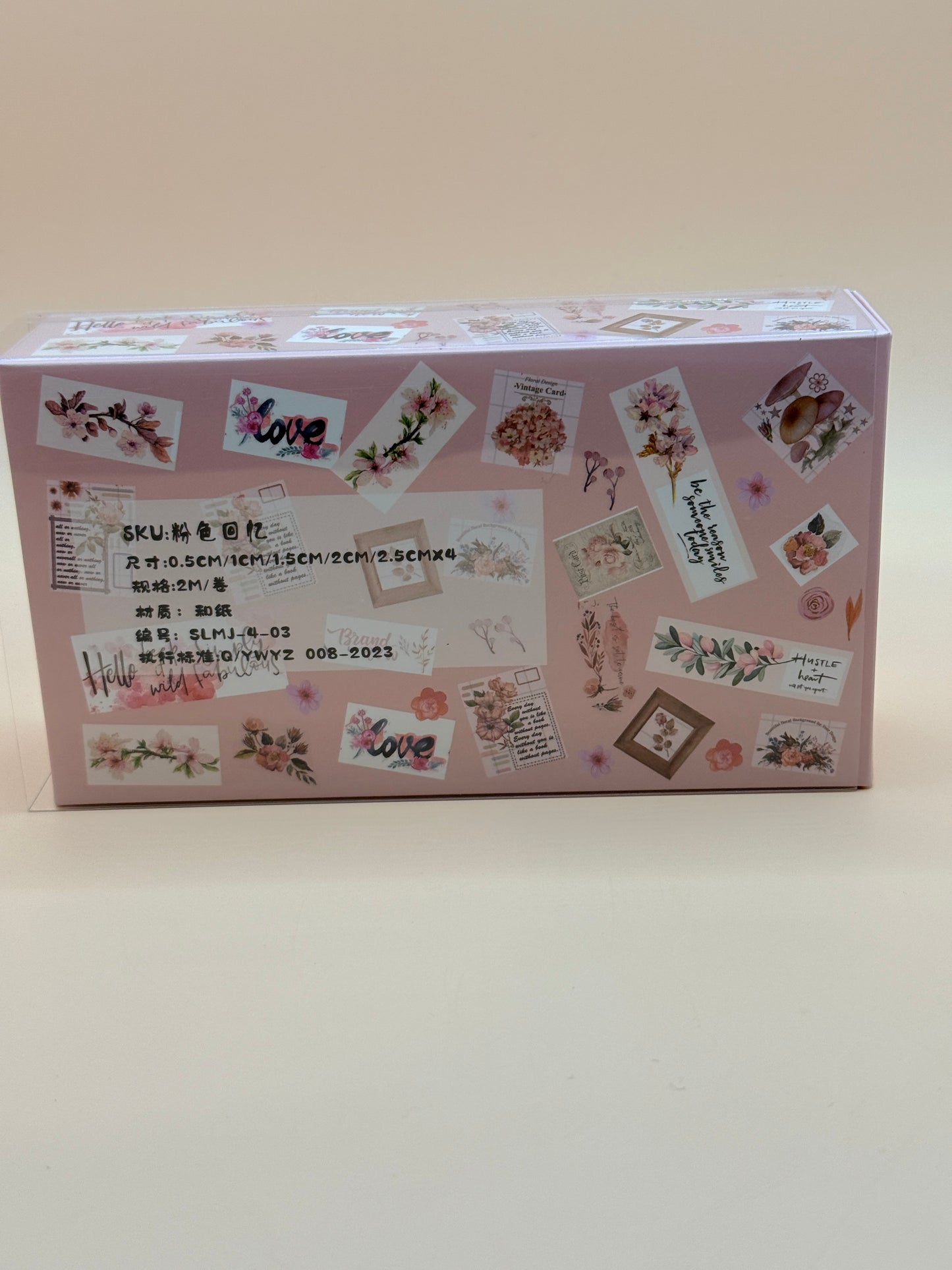 20pc Floral Washi Tape Set