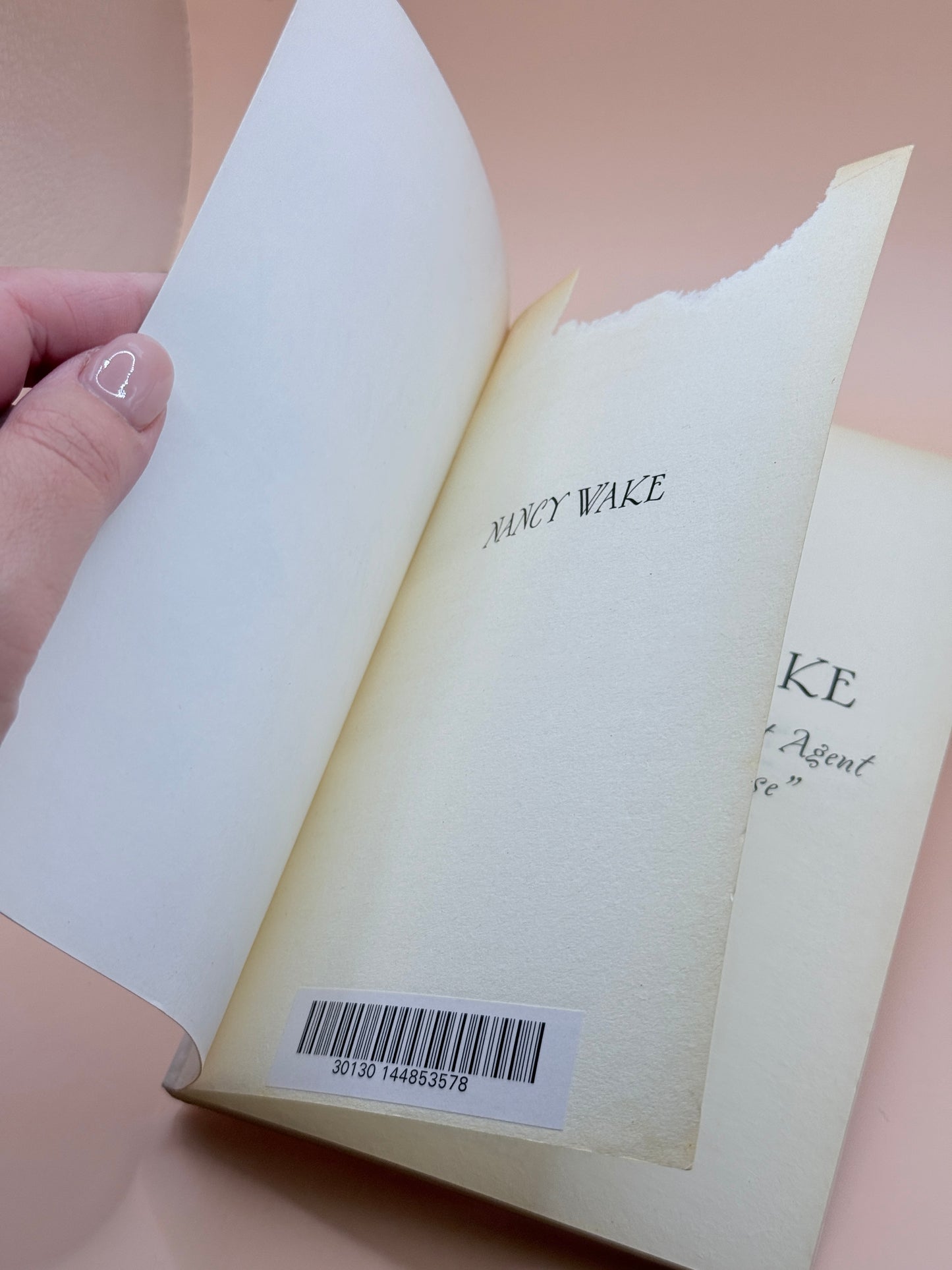 Nancy Wake: World War Two Secret Agent “The White Mouse” by Lucy Hannah