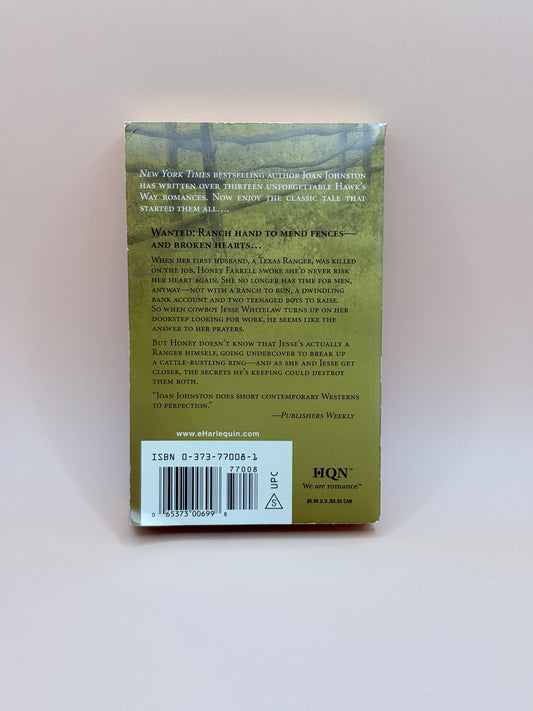 Honey and the Hired Hand by Joan Johnston