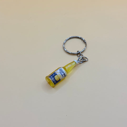 Corona Mini Bottle Keyring NZ