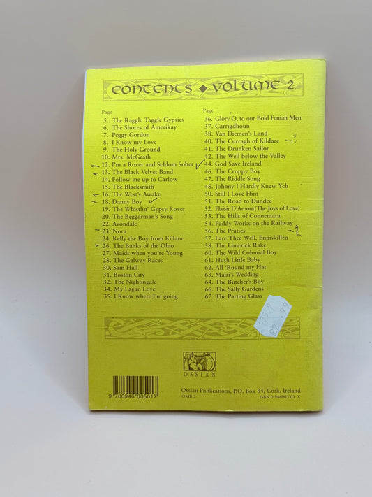 Folksongs & Ballads Popular in Ireland Volume 2 by John Loesberg