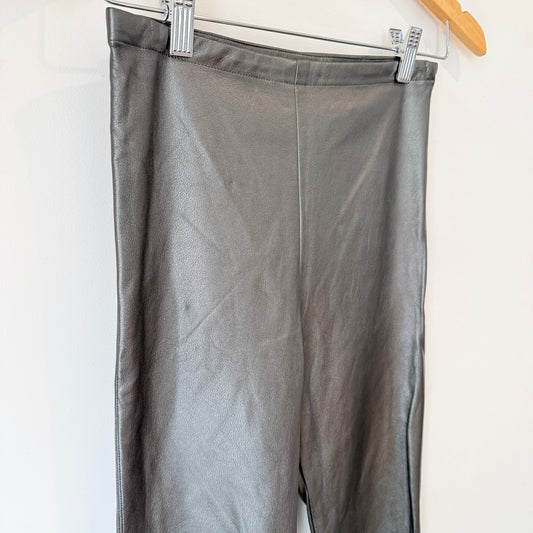 Jean Paul Gautier Size 36 Faux Leather Leggings