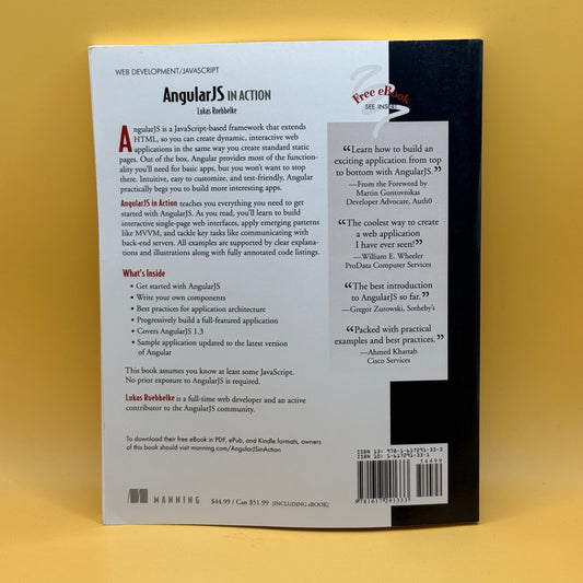 AngularJS in Action by Lukas Ruebbelke