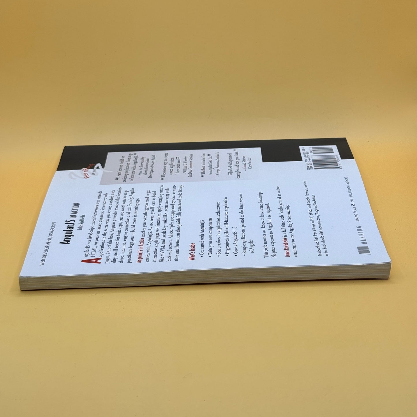 AngularJS in Action by Lukas Ruebbelke