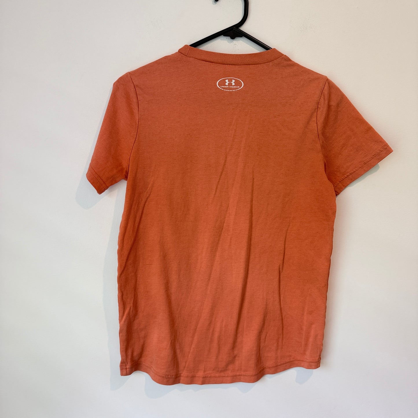 Under Armour HeatGear Logo Tee Orange - Youth Large
