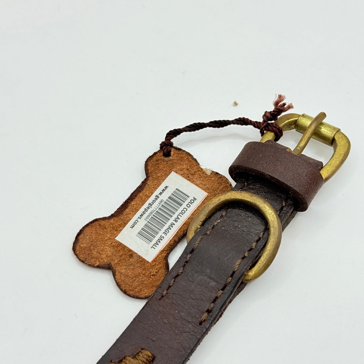 Georgie Paws Argentina Polo Dog Collar - Small