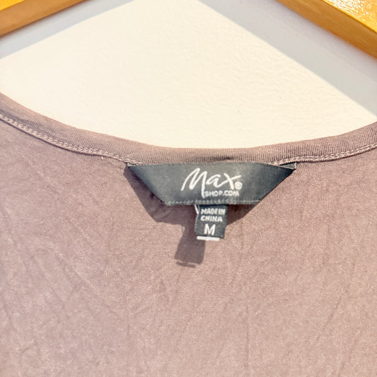 MAXshop Bubble Hem Sleeveless Top - Size M