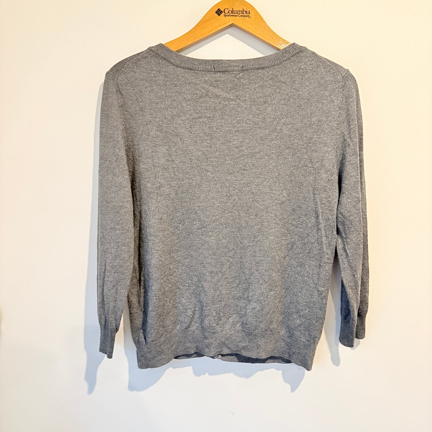 TEZENIS Embellished Button Cardigan (Grey) - Size M