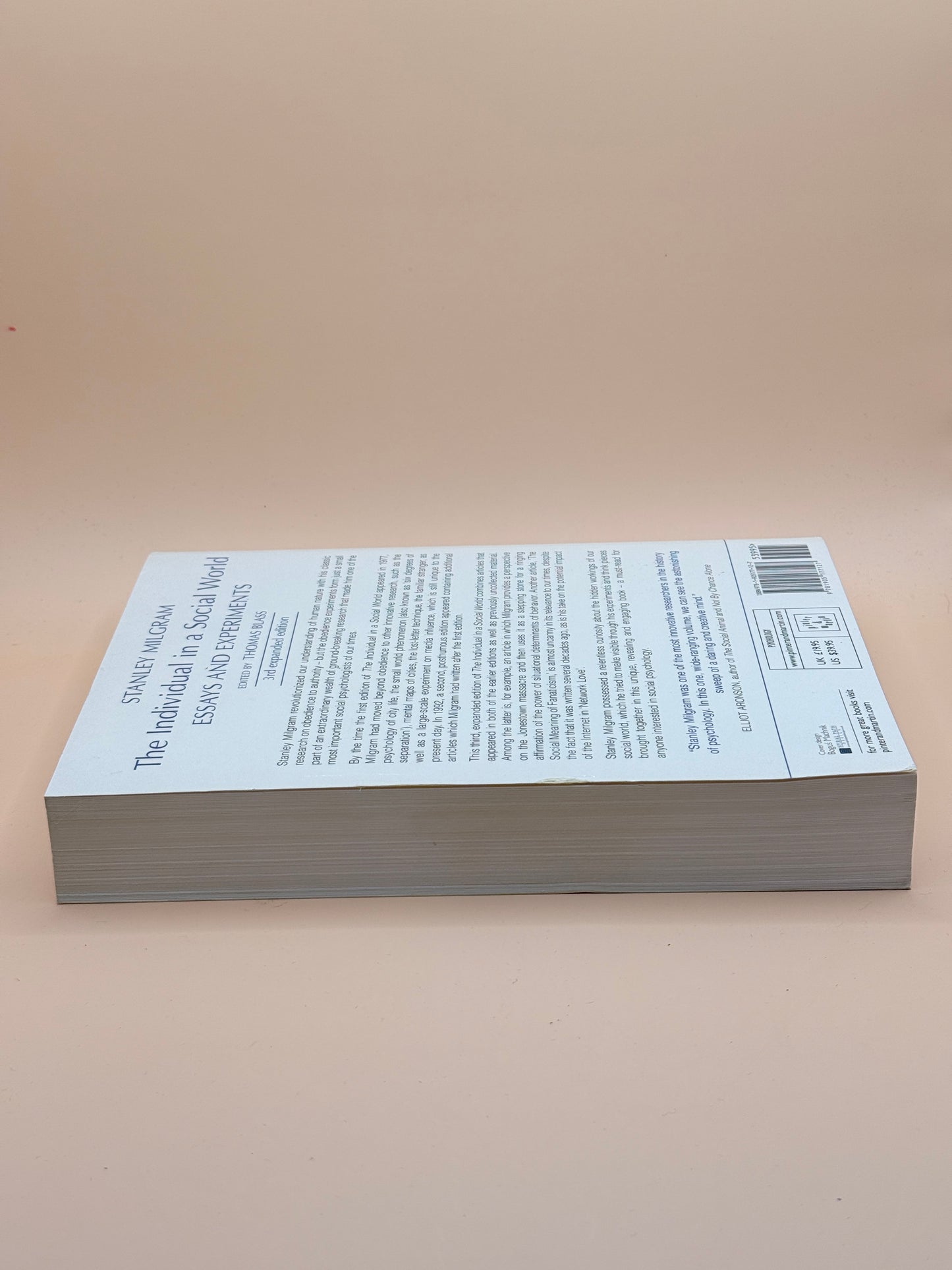 The Individual in a Social World by Stanley Milgram