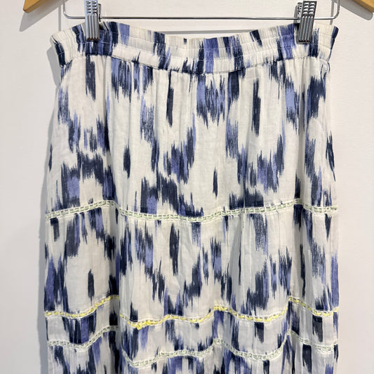Stella + Gemma Size S Tiered Maxi Skirt