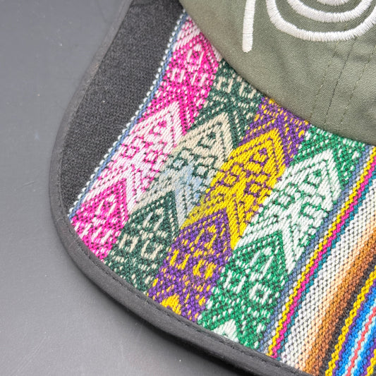 Peru Souvenir Cap Olive Green