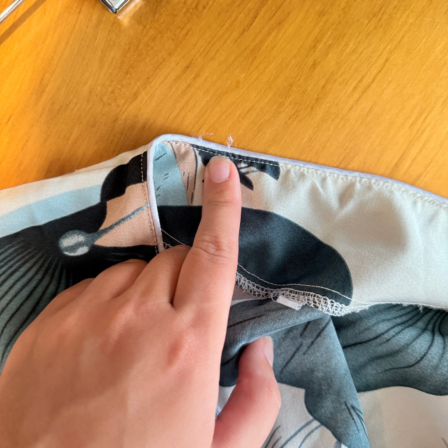 Brand Unknown Floral Print Top – U/Arm 55cm