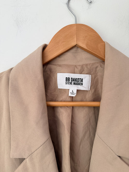 BB Dakota Size L Double-Breasted Blazer
