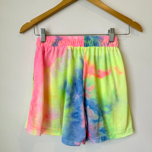 Brand Unknown Distressed Tie-Dye Track Shorts – Waist 60cm