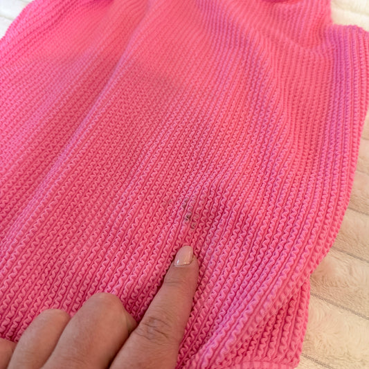 FREE by Cotton On Pink One-Piece Swimsuit – Size 12 (has a mark)