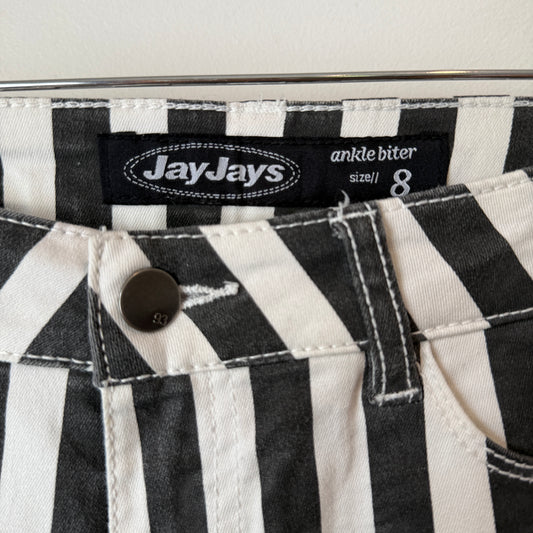 Jay Jays Size 8 Striped Pants