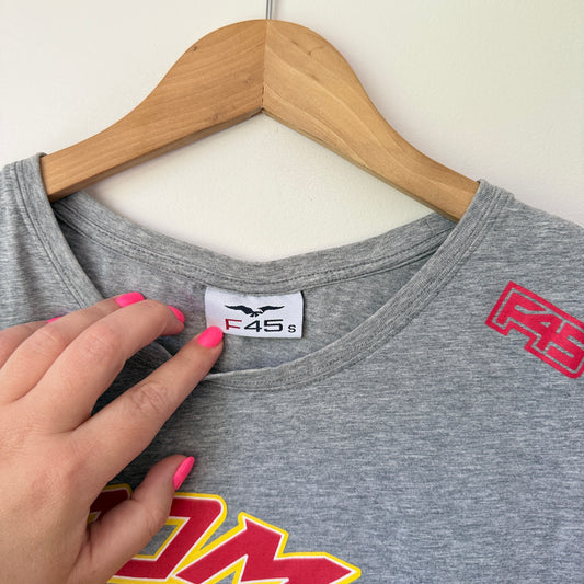 F45 Size S Grey Romans Workout Shirt