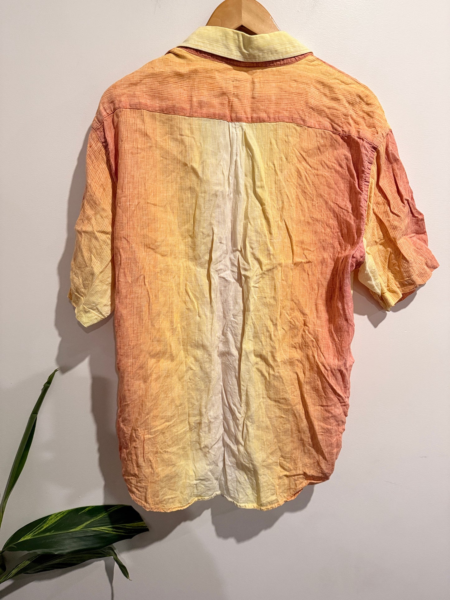 New Man Size 4 U/Arm to U/Arm 59cm 100% Linen Shirt