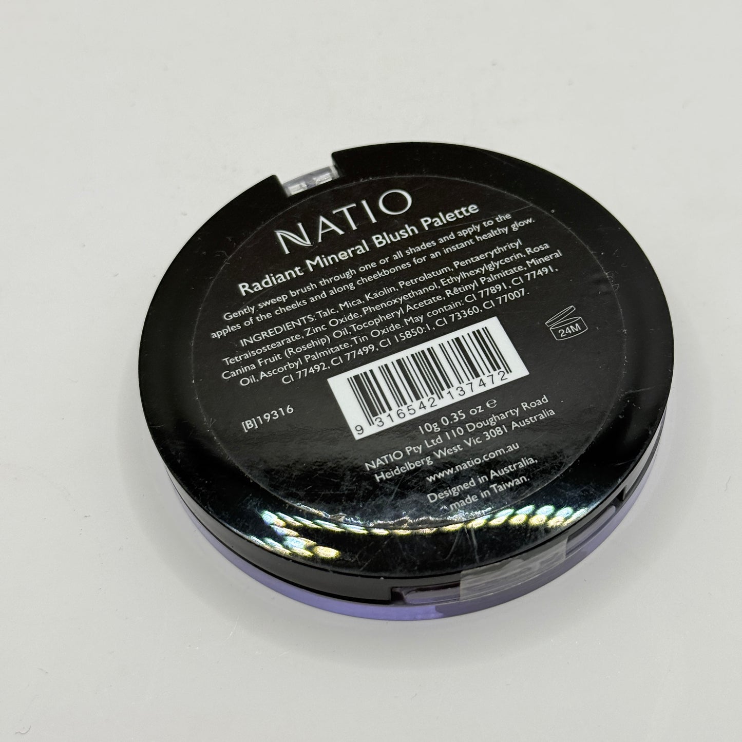 NATIO Radiant Mineral Blush Palette 10g