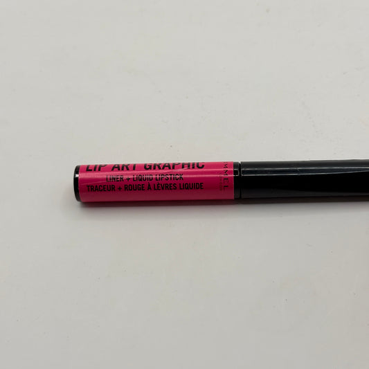Rimmel Lip Art Graphic Liner & Liquid Lipstick - Own Your Power 870