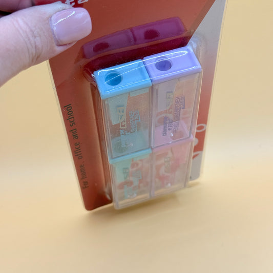 TIP TOP 4-Pack Pencil Sharpeners