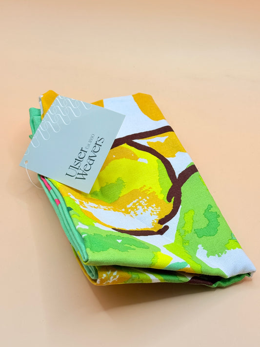 Ulster Weavers Summer Fruits Citron Cotton Tea Towel