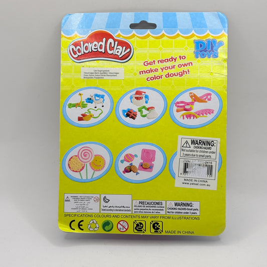 Funny Lucky Colored Clay DIY Christmas Mould & Dough Set – 3 Pack