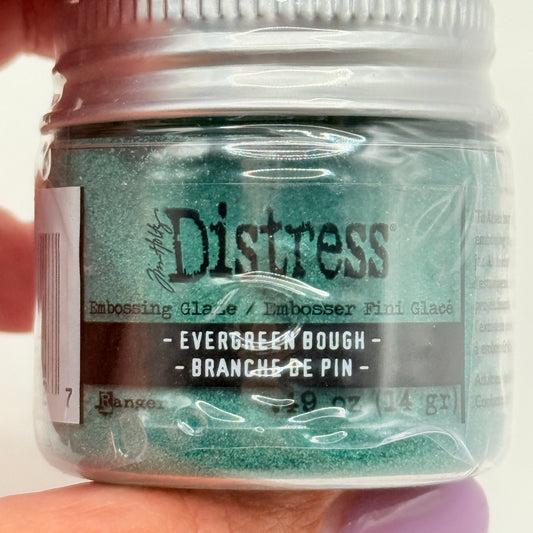 Tim Holtz Distress Embossing Glaze – Evergreen Bough 14g