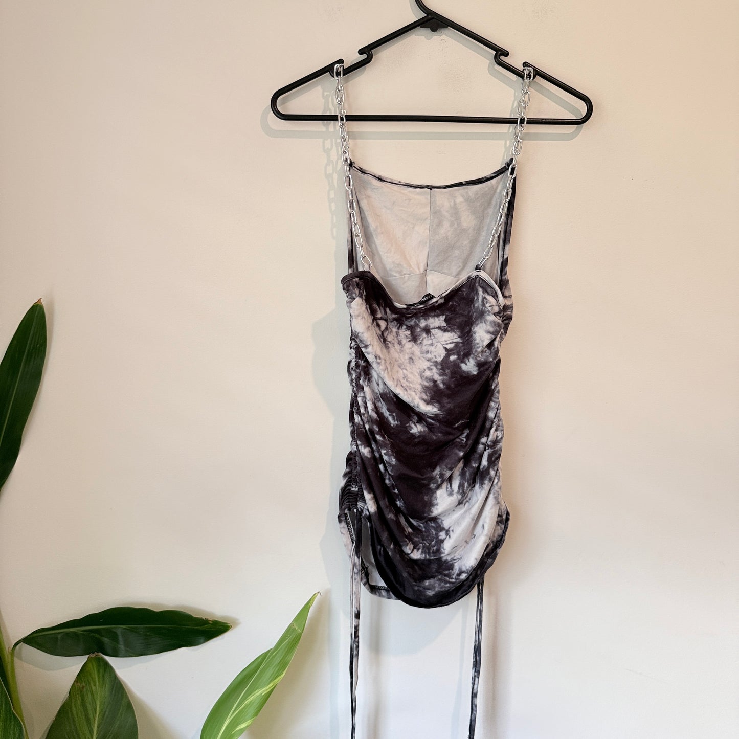 Shein Size S Tie Side Bodycon Dress