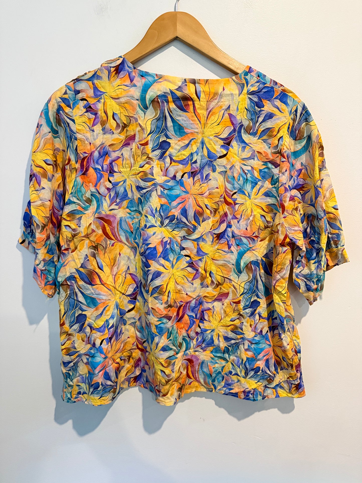 Aoya Size U/Arm to U/Arm 54cm Short-Sleeved Shirt