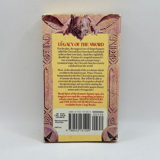 Legacy of the Sword by Jennifer Roberson