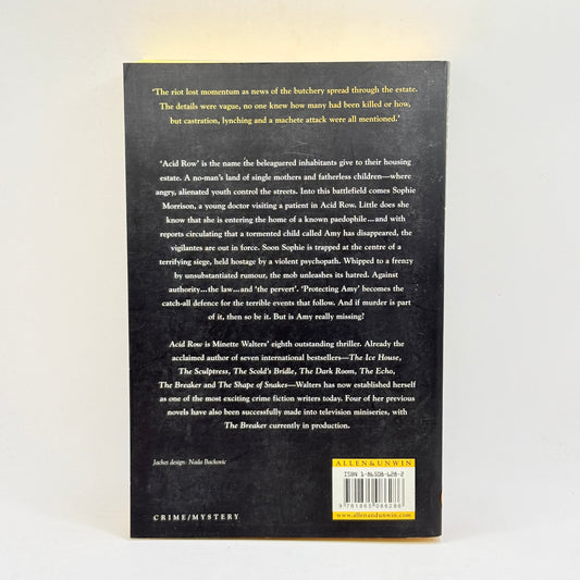 Acid Row by Minette Walters