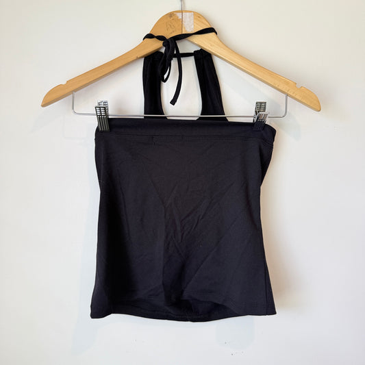 Glassons Black Halter-Neck Top – Size M