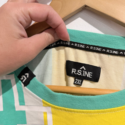 R.S.1NE Size 2XL Vibrant Color T-Shirt