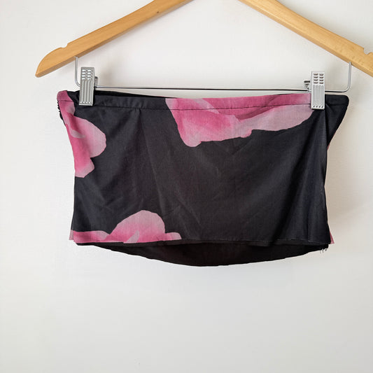 Glassons Floral Bandeau Tube Top Size M