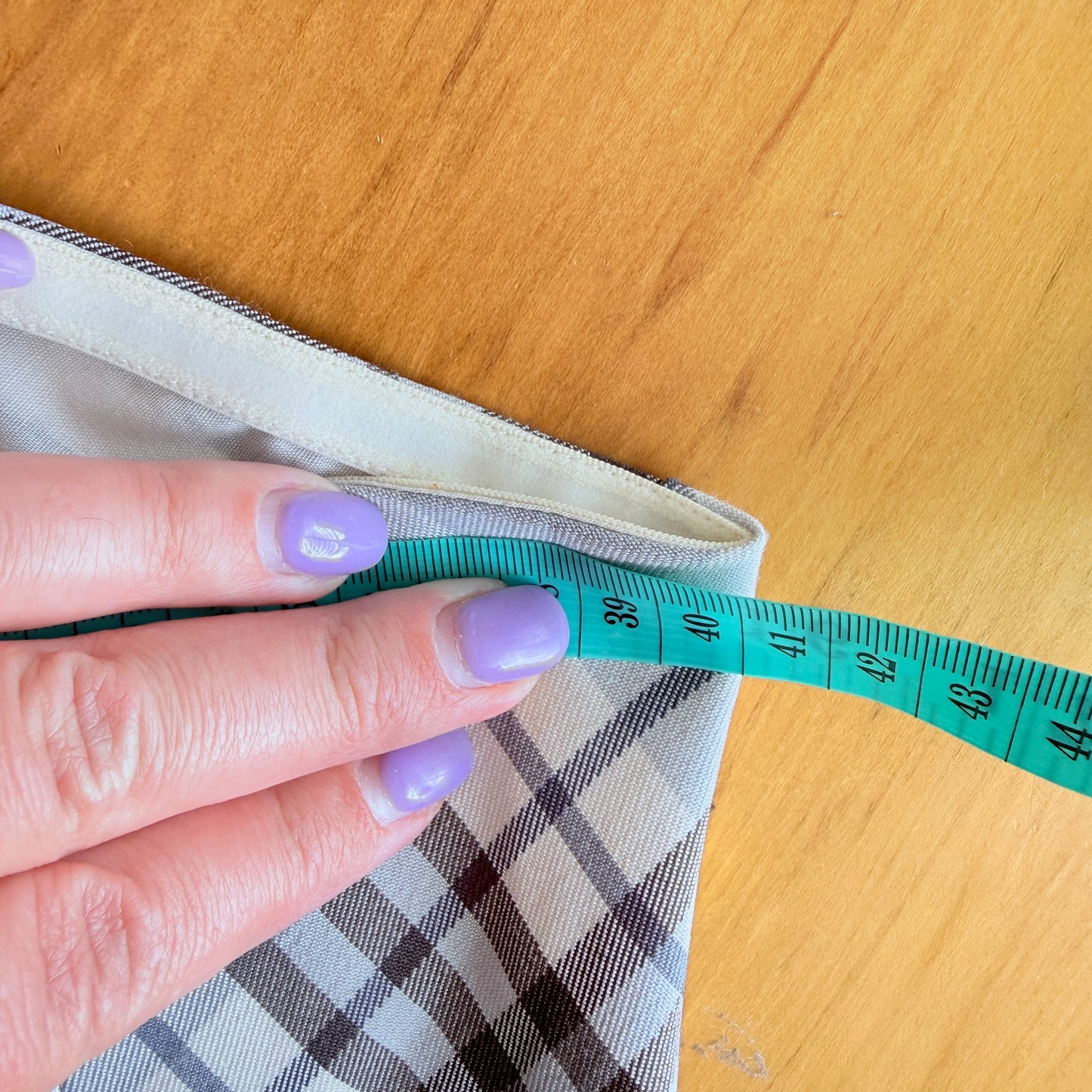 Glassons Grey Check Strapless Pleated Dress Size 10