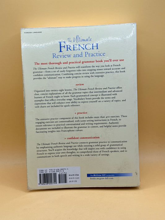 The Ultimate French Review and Practice by McGraw-Hill