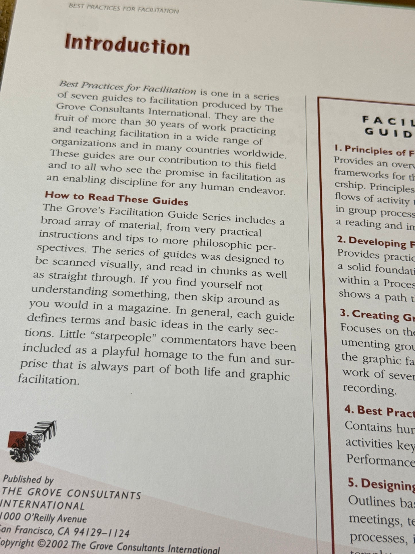 Best Practices for Facilitation by David Sibbet