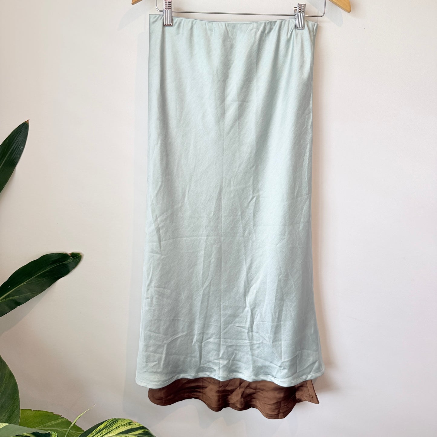 Glassons Midi Skirt Contrast Hem Size 10