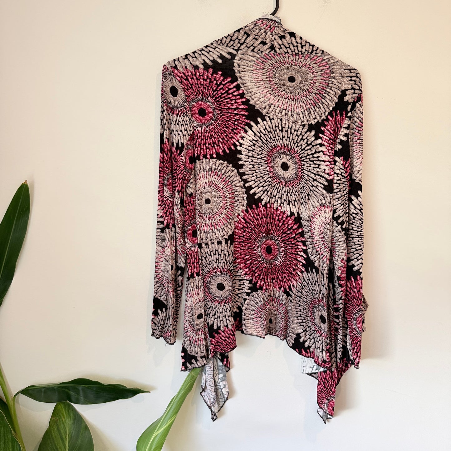 Merric Size 10 Boho-Style Open-Front Cardigan